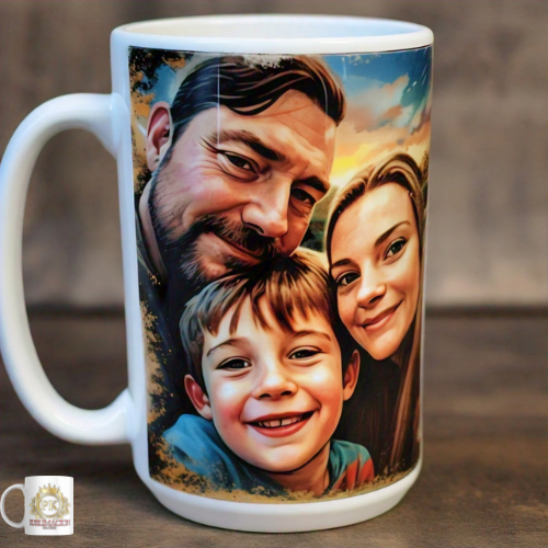 Sublimation Mugs, White Coffee Mugs 11oz and 12oz Sublimation Coffee Mugs AAA Coating Ceramic Mugs with Large Handle, Sublimation Blanks White Mugs Coffee Mug Set with Gift Boxes