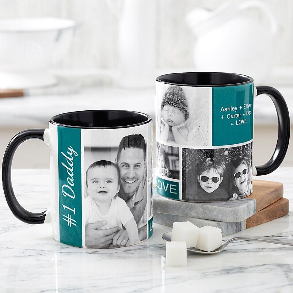 Sublimation Mugs, White Coffee Mugs 11oz and 12oz Sublimation Coffee Mugs AAA Coating Ceramic Mugs with Large Handle, Sublimation Blanks White Mugs Coffee Mug Set with Gift Boxes